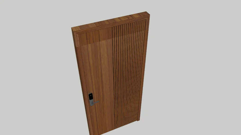 Smart Wooden Door