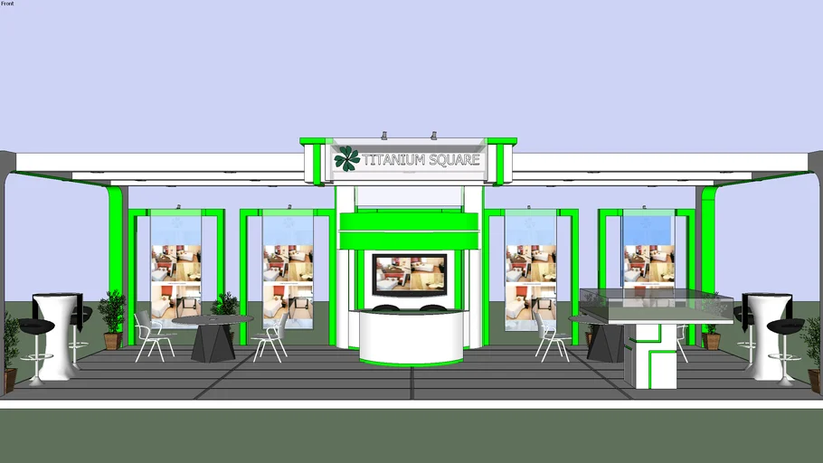 Booth Exhibition 4 x 10