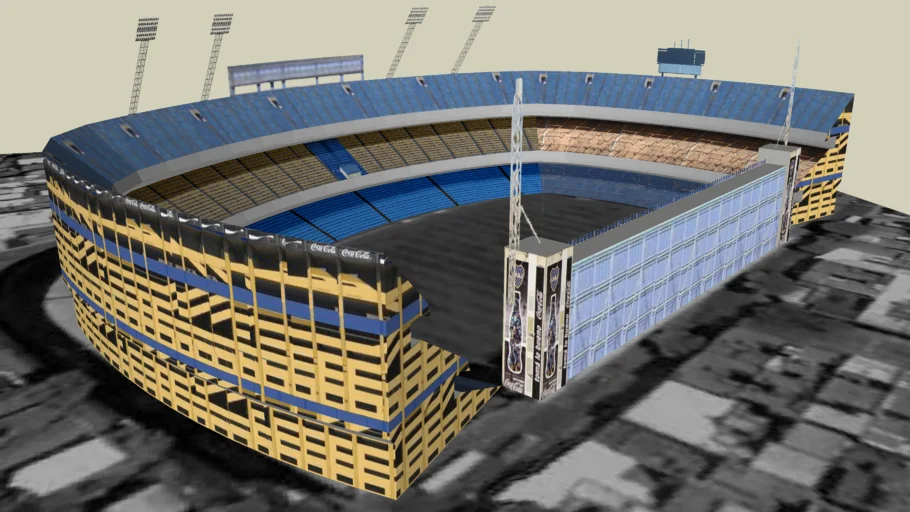 Estadio Alberto J. Armando " La Bombonera " ( La Boca, Buenos Aires, Argentina)