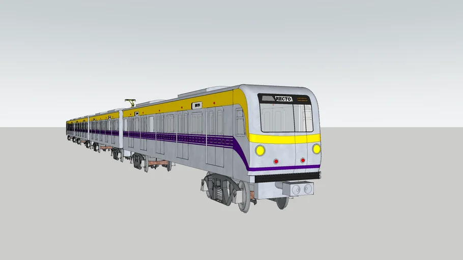 MRT/LRT-2 Train (Recto-Masinag) 