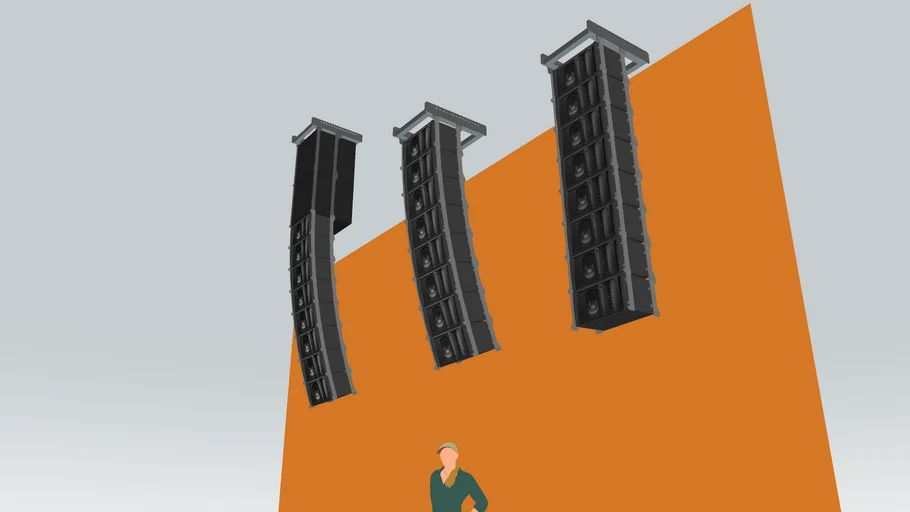 TOA Line Array Type C | 3D Warehouse