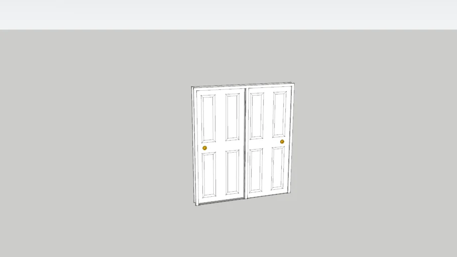 Double Closet Sliding Doors