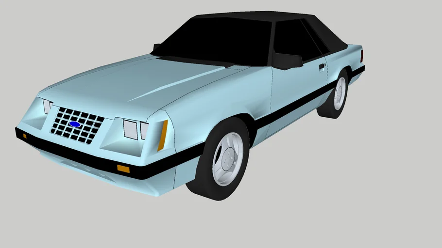 1984 Ford Mustang LX Convertible