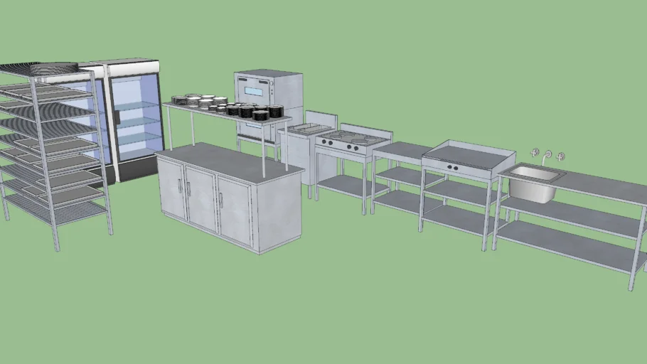 Cocina restaurante