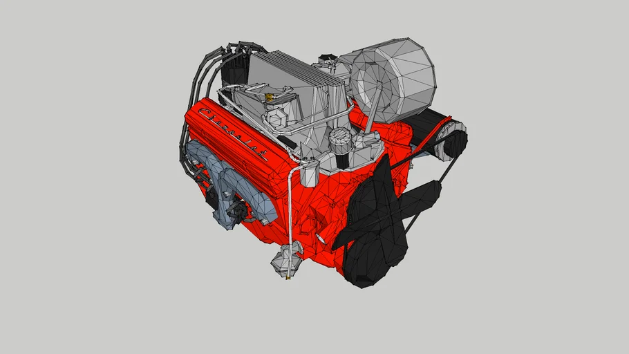 Chevrolet 283 V8 with fuel injection