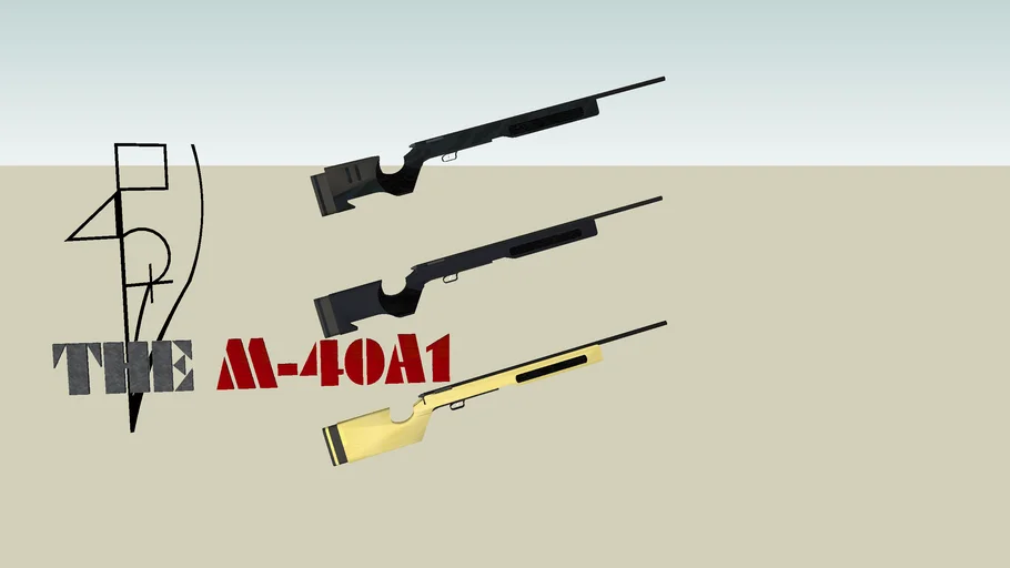 M-40A1 SNIPER RIFLE