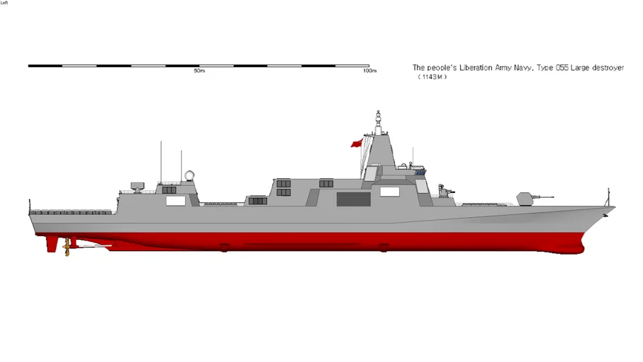 PLAN Type 055 Destroyer ∕ Renhai-class Cruiser | WIP