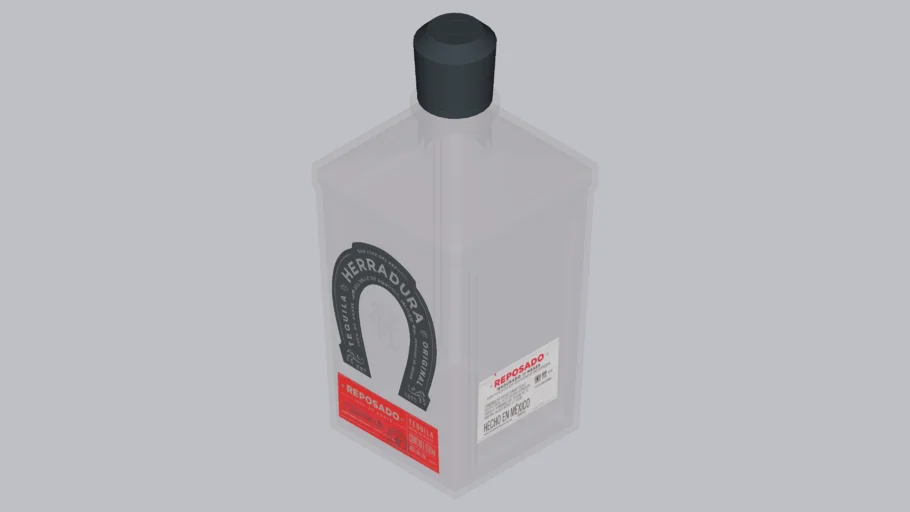Tequila Herradura Bottle