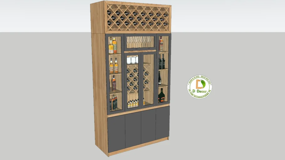 Tủ Rượu - Liquor Cabinet