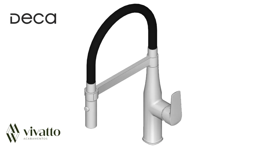 Monocomando Level Motion para Cozinha - Deca Metais
