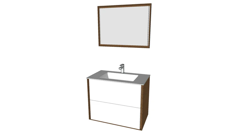 Codis Mueble Baño + Espejo Forro