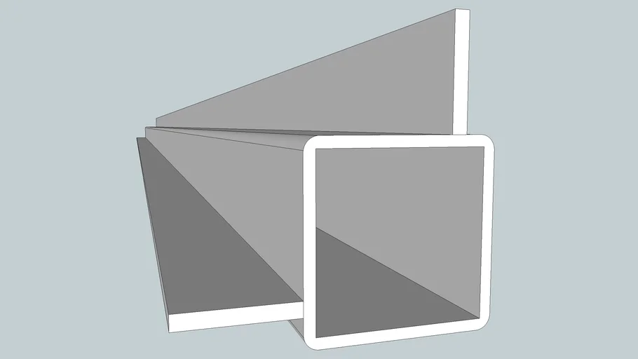 Aluprofil 25x25mm (mit konfigurierbaren Stegen)