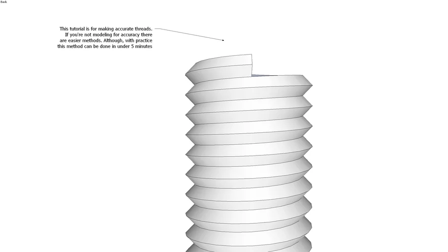 Accurate Thread Tutorial - Metric