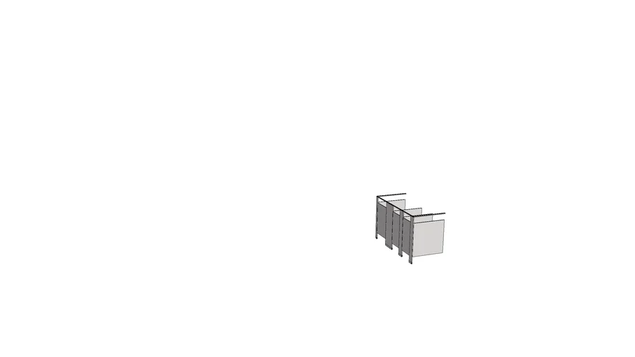 ADA Partition Stalls Restroom