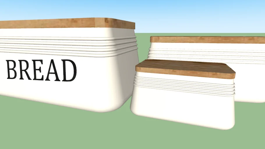 rustic bread bins