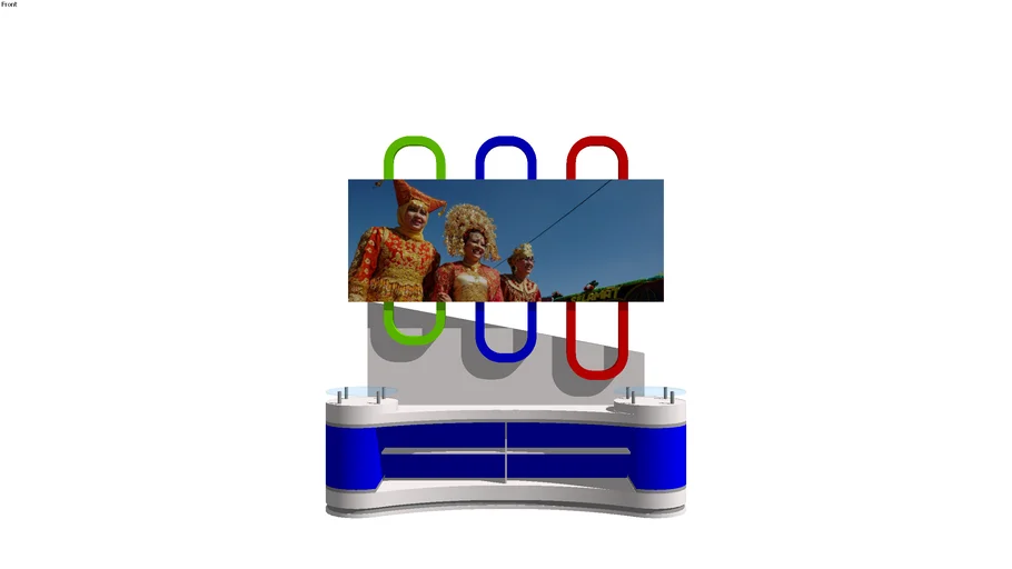 Backdrop Rack for Office