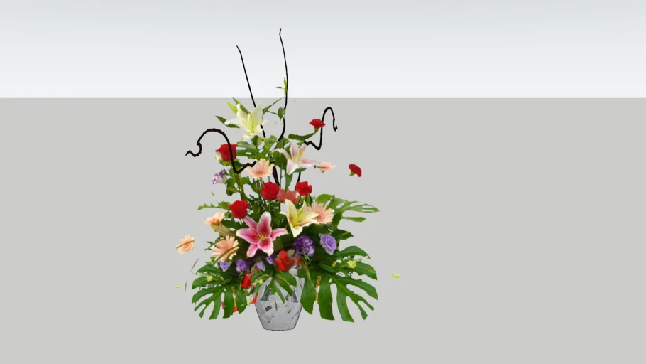 ARRANJO DE FLORES flower vase