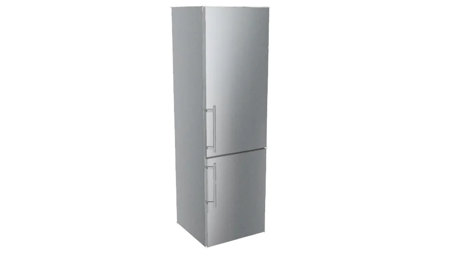 Frigorífico de 200x60x60 combi en acero inox