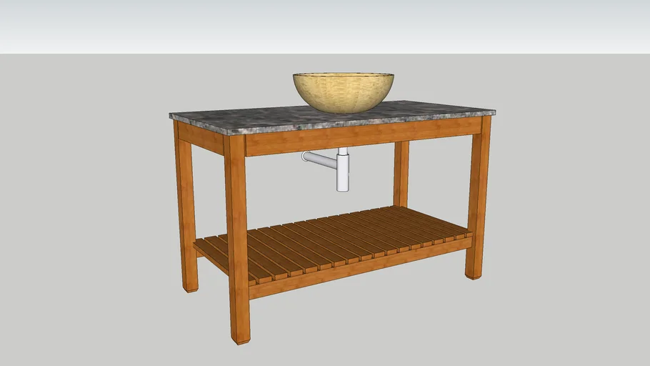 Lavatory Console Table