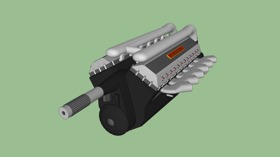 IMC VS1725-S2 "Ocelot" - WWII Aircraft Engine