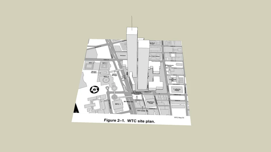 World Trade Center 3D Layout | 3D Warehouse
