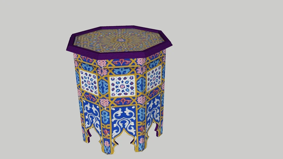 Moroccan table