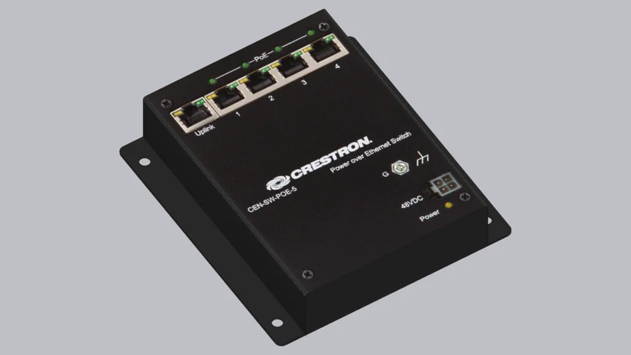 Crestron CEN-SW-POE-5 POE Switch