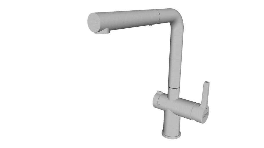Misturador Active Twist Inox - 17659 | 3D Warehouse