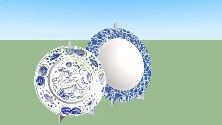 Conjunto de Pratos decorativos