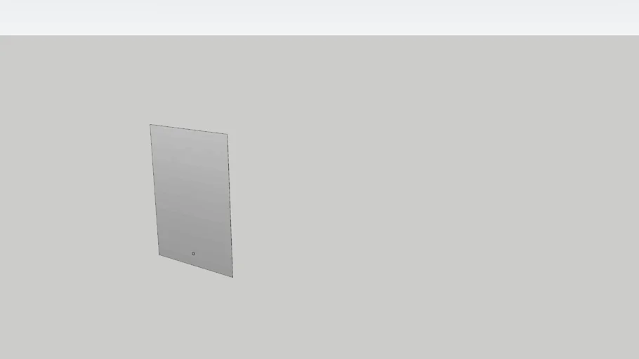 ESPEJO CON ILUMINACION TOUCH LUZ LED EDESA (90X120)