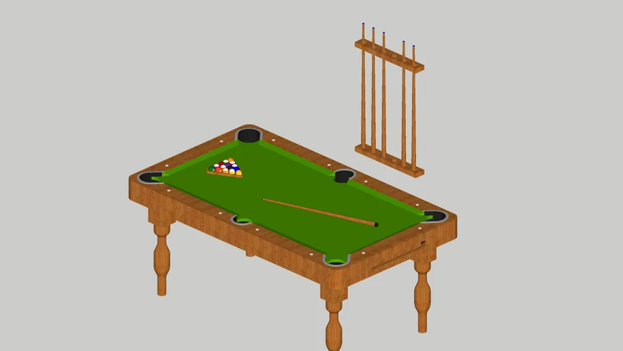 pool table | 3D Warehouse