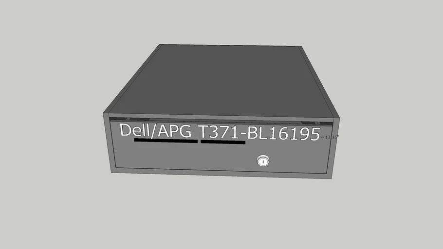 Dell/APG T371-BL16195 Cash Drawer
