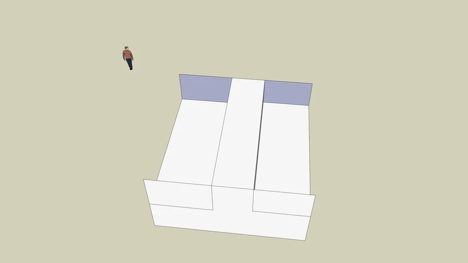 bank/bed