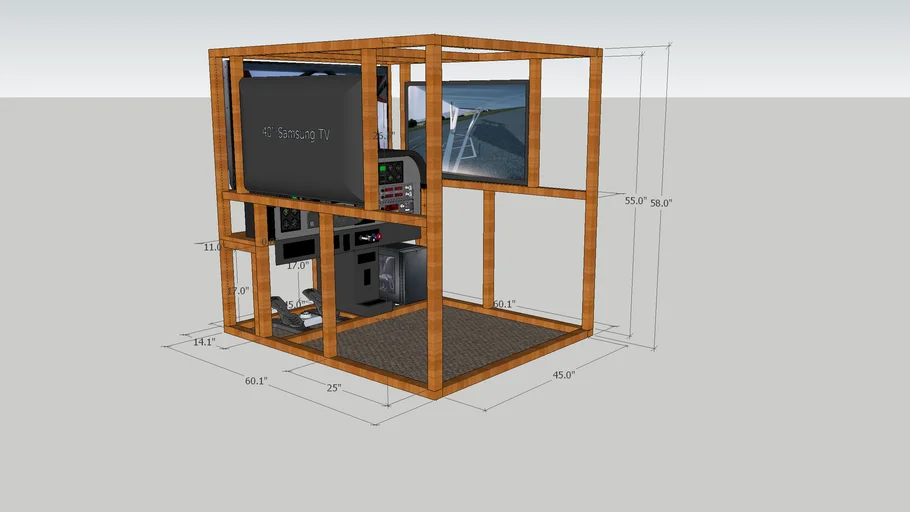 Cessna home flight simulator