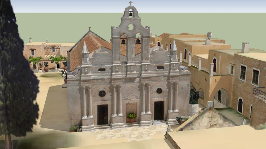 Arkadi Monastery, part1