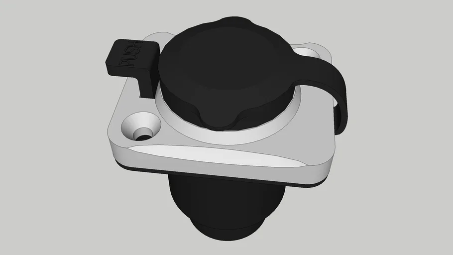 Dual port RJ45 socket
