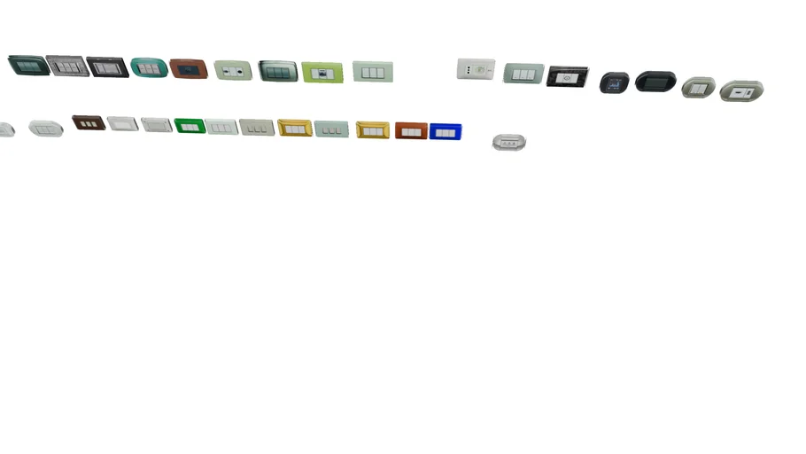 Bticino prese e placche2 eletric switch