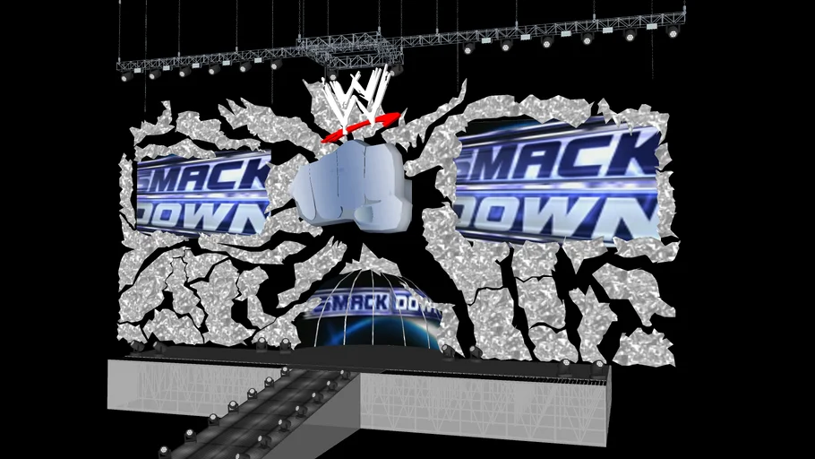 WWE SmackDown! 2002-2003 Stage Model | 3D Warehouse
