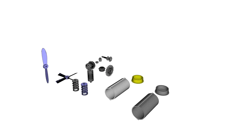 Fischertechnik - Car Tech parts - Part 2of2