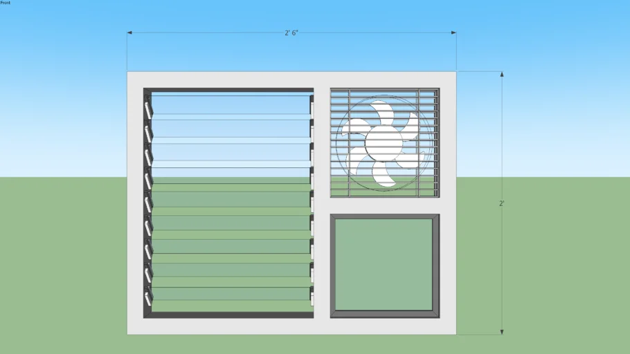 Ventilator With Exhaust fan