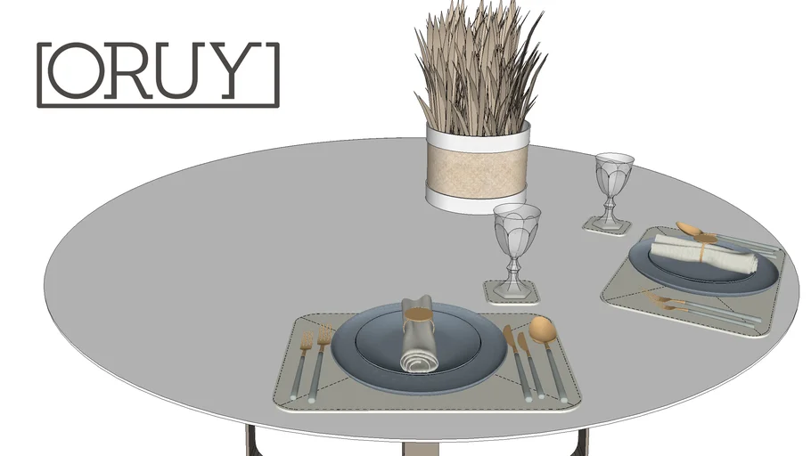 Jogo Americano Pesponto Oruy mesa posta decor decoração prato talher taça guardanapo cesto cachepot