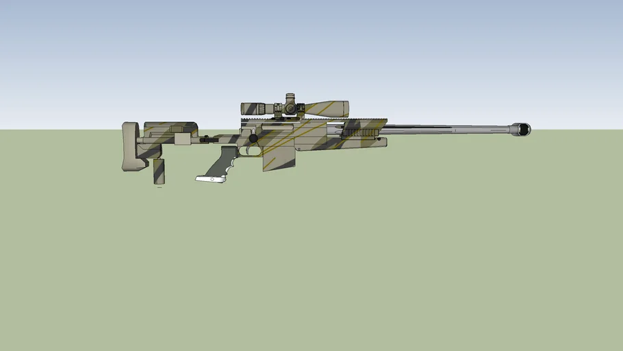PGM .338 Lapua Magnum w/ Schmidt & Bender PM II - WIP -