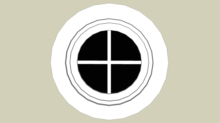 24 round window | 3D Warehouse