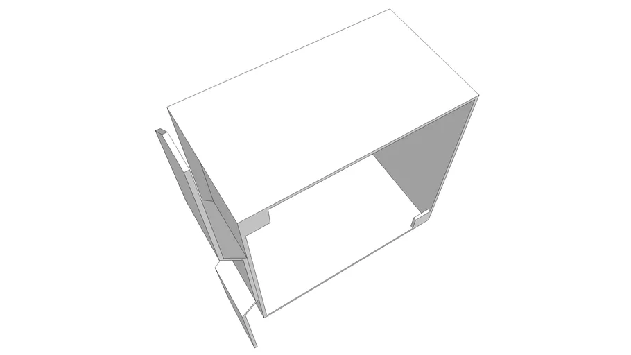 RACO 237, 4 in. Electrical Box, 2-1/8 in Deep, FS Flush Bracket