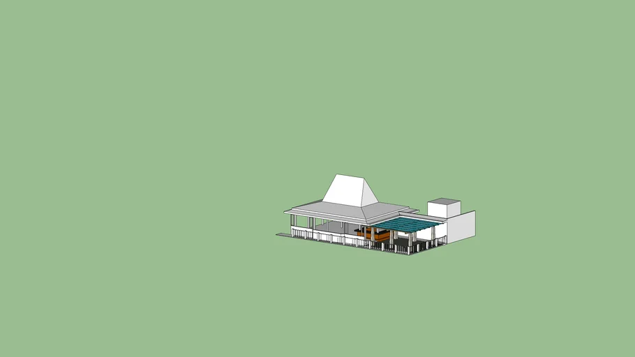 3d Joglo Cafe