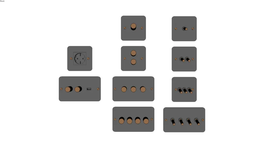 Buster + Punch Switches and Dimmers
