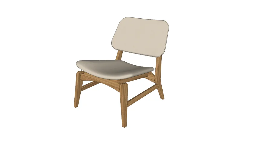 Poltrona Leo Stof - Tok&Stok (70cmX57.5cmX56.5cm)