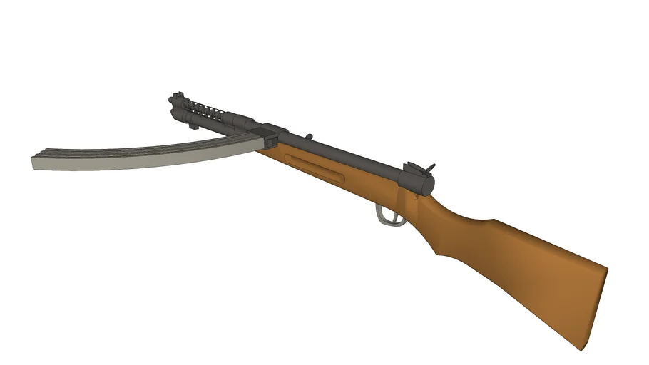 TYPE 100 SMG/ 一〇〇式機関短銃 japanese sub-machinegun