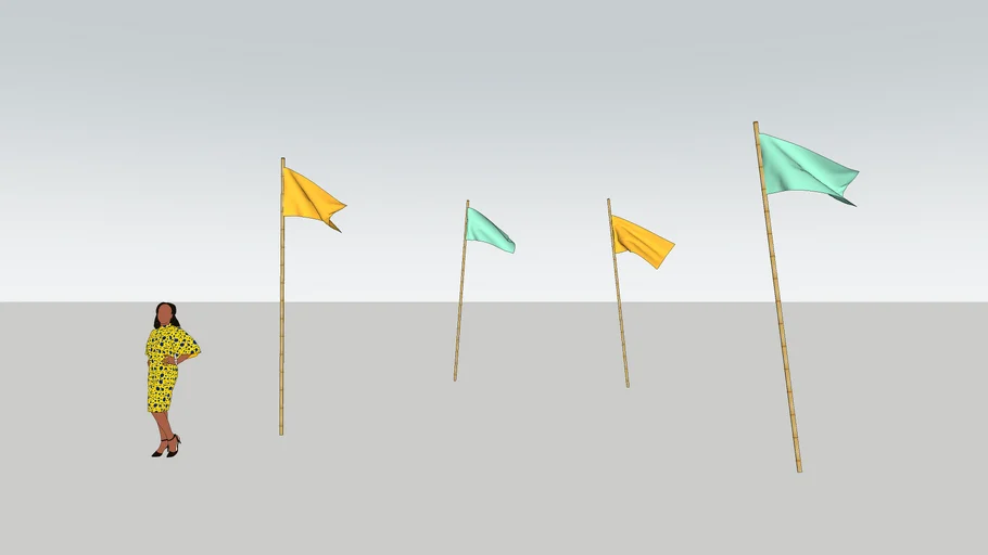 Banderas - banderines - banderitas - Flags