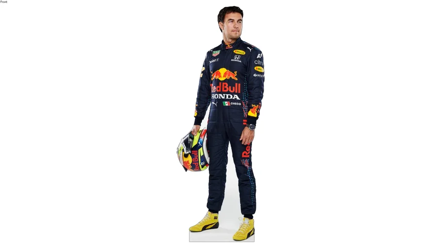 Checo Perez de carton
